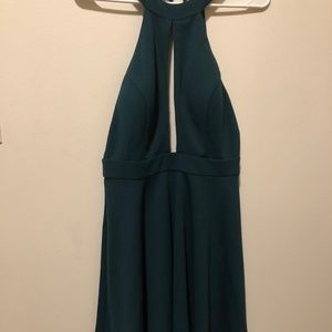 Speechless Halted Skater Dress